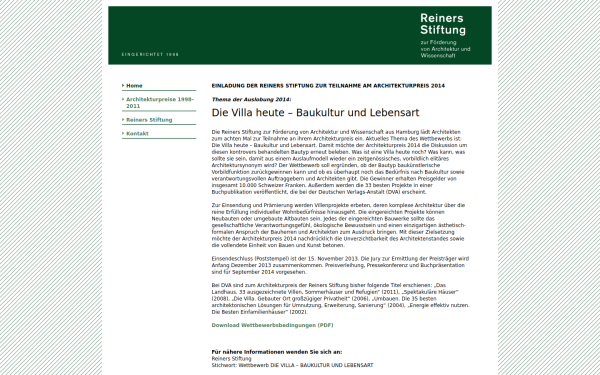 reiners-stiftung.de
