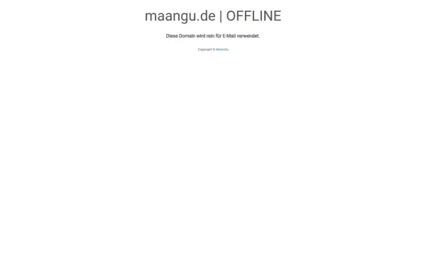 www.maangu.de