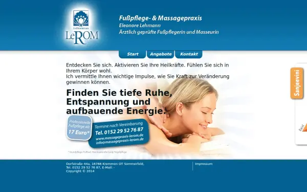 massagepraxis-lerom.de