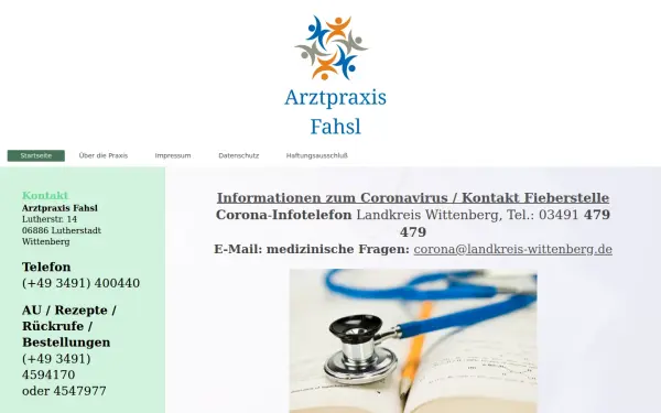 www.arztpraxis-fahsl.de