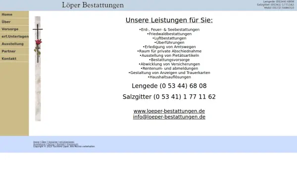 loeper-bestattungen.de