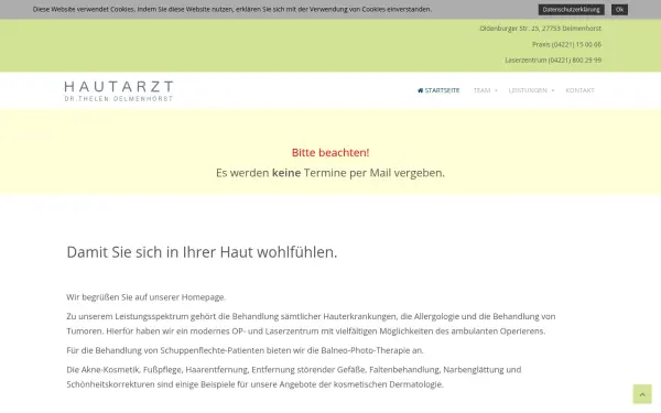 hautarzt-thelen.de