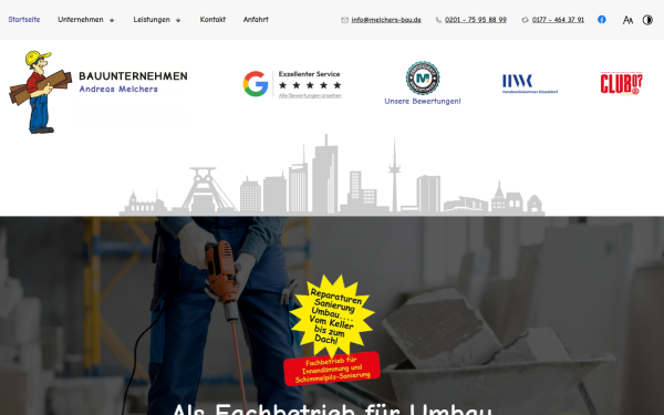 www.melchers-bau.de