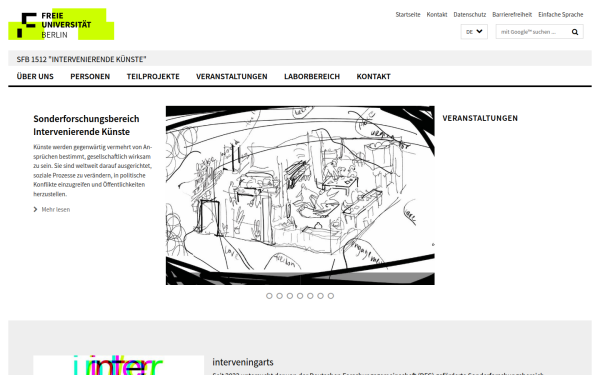 www.sfb-intervenierende-kuenste.de