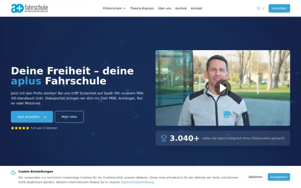 aplus-fahrschule.de