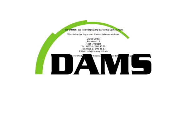 damsgmbh.de
