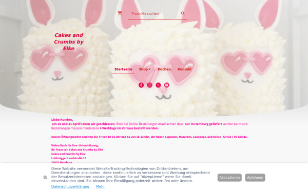 cakesandcrumbsbyelke.shop