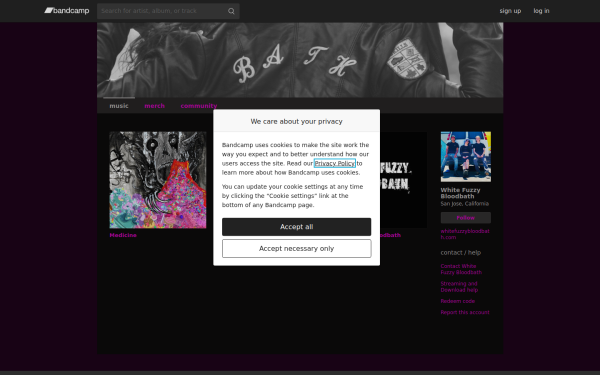 whitefuzzybloodbath.bandcamp.com