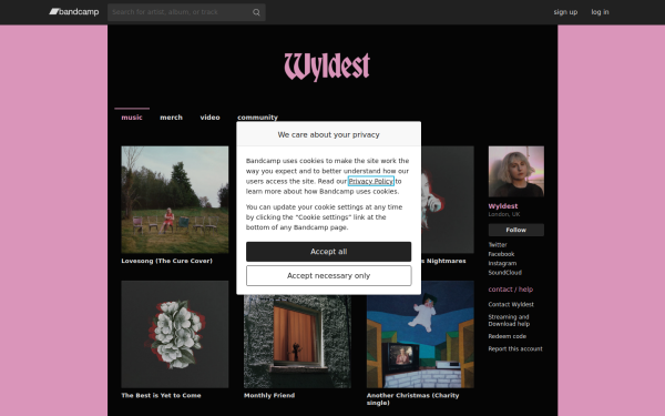 wyldest.bandcamp.com