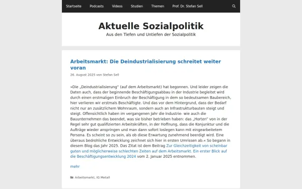 aktuelle-sozialpolitik.de