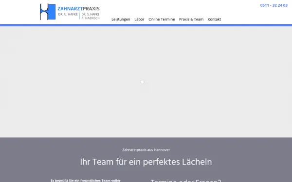 zahnarztpraxis-hafke-haensch.de