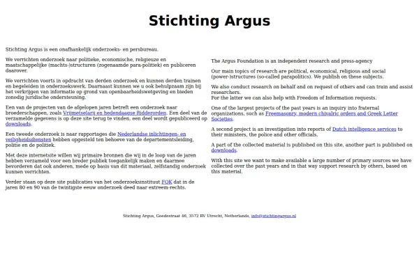 stichtingargus.nl