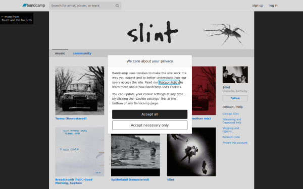 slint.bandcamp.com
