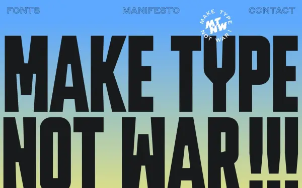 maketypenotwar.com