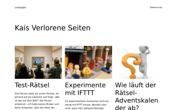 www.lostpages.de
