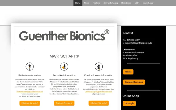 www.guentherbionics.de