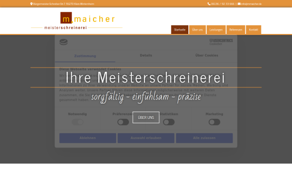 www.mmaicher-meisterschreinerei.de