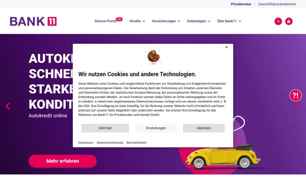 www.bank11.de