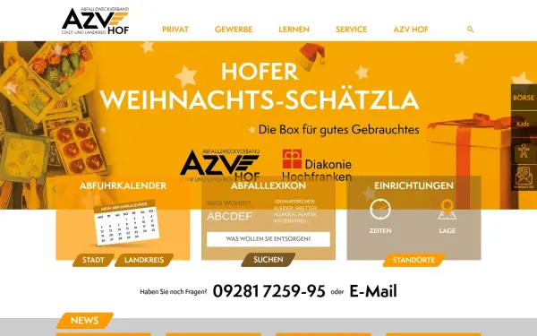 www.azv-hof.de