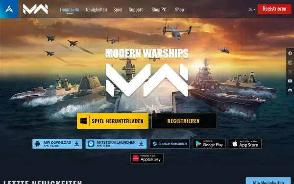 modernwarships.com