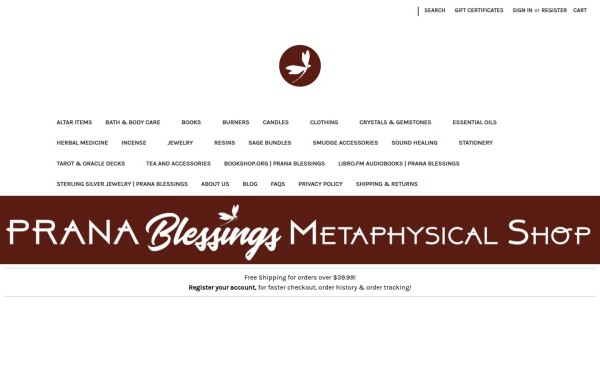 pranablessings-shop.com
