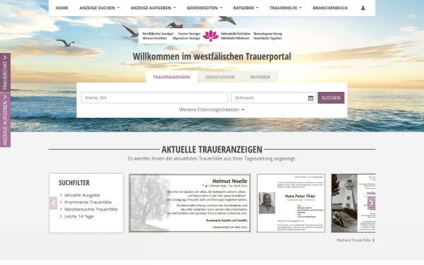 trauer.nrw