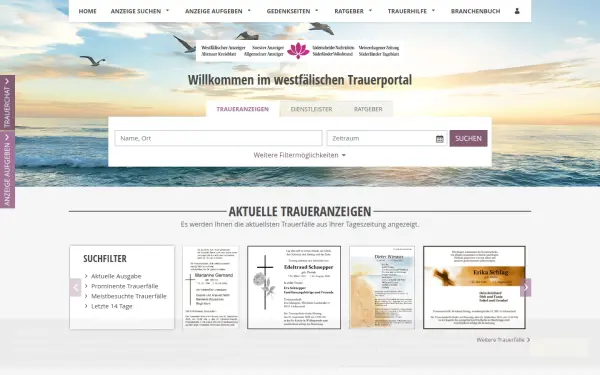 trauer.nrw
