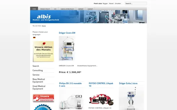 www.gebrauchte-medizintechnik.com