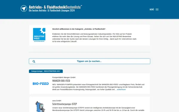 www.antriebstechnik-fluidtechnik-bestenliste.de