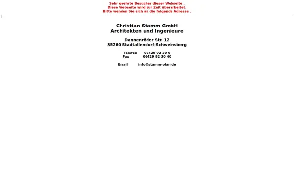 architekt-stamm.de