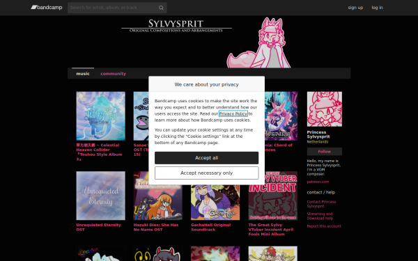 sylvysprit.bandcamp.com