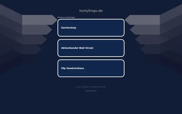 luckyfrogs.de