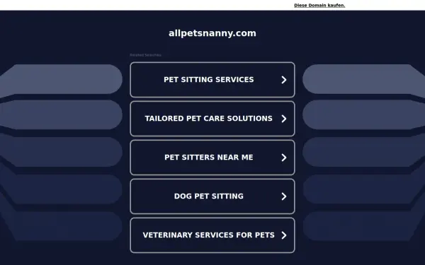 allpetsnanny.com