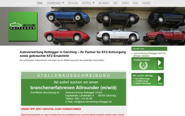 www.autoverwertung-rottegger.de