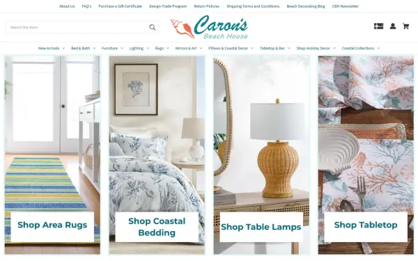 www.caronsbeachhouse.com