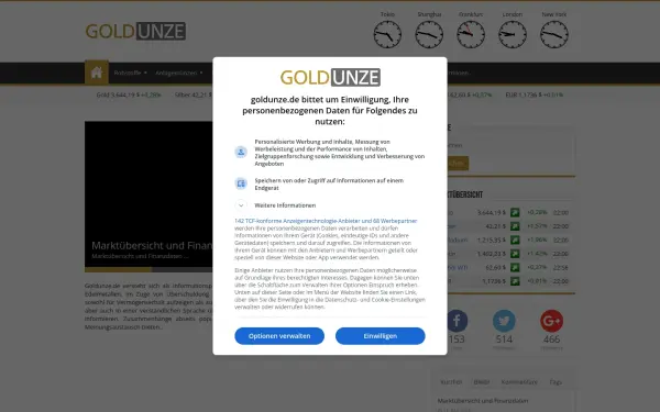 www.goldunze.de