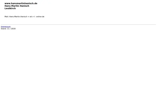 hansmartinhanisch.de