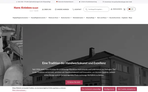 www.hanskniebes.de
