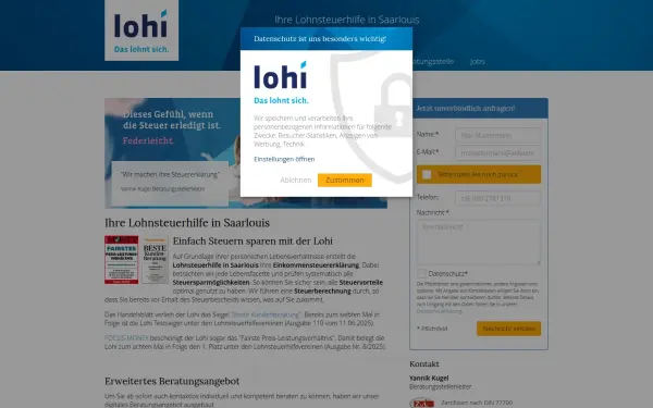 www.lohnsteuerhilfe-saarlouis.de