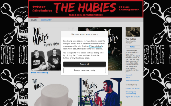 thehubies.bandcamp.com