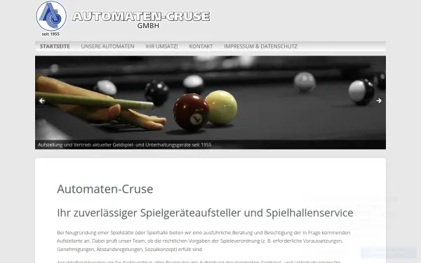 www.automaten-cruse.de