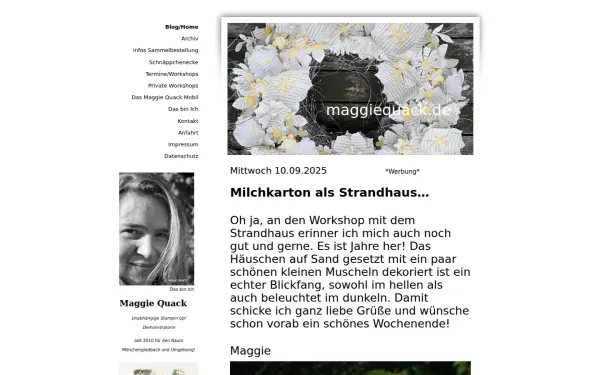 www.maggiequack.de