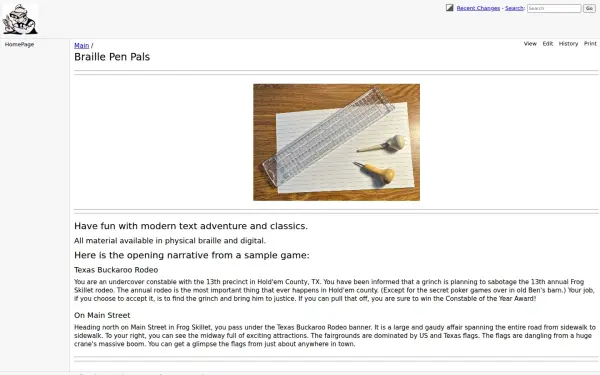 braillepenpals.com