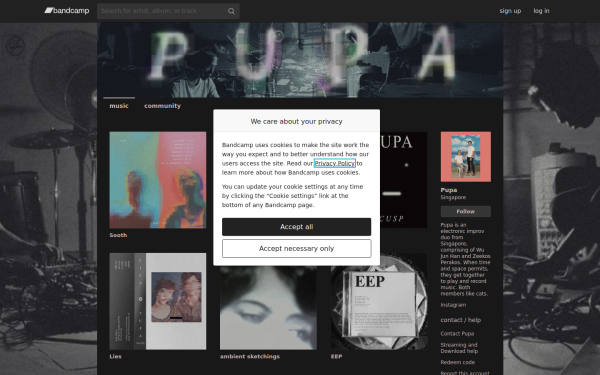 pupasg.bandcamp.com