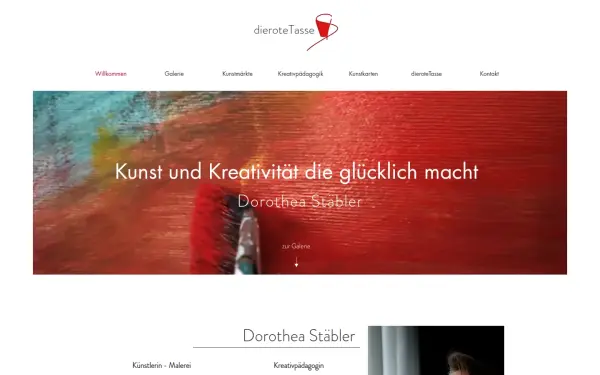 www.dierotetasse.de