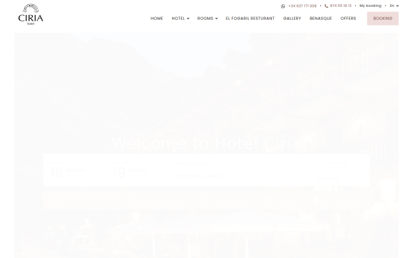 www.hotelciria.com