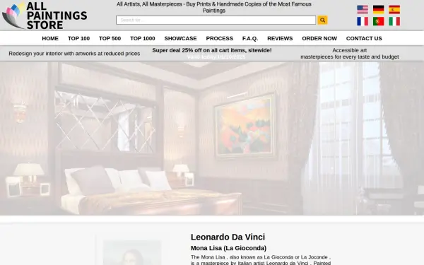 allpaintingsstore.com