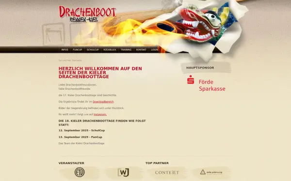www.kielerdrachenboottage.de