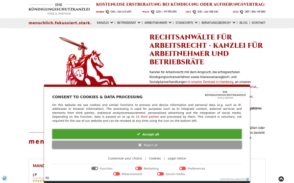 www.die-kuendigungsschutzkanzlei.de