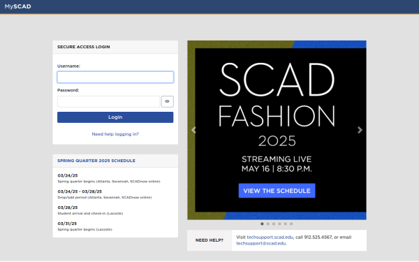 sso.scad.edu